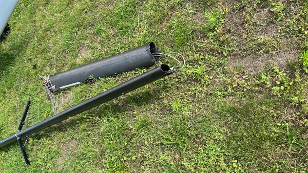 Gebrochener Mast